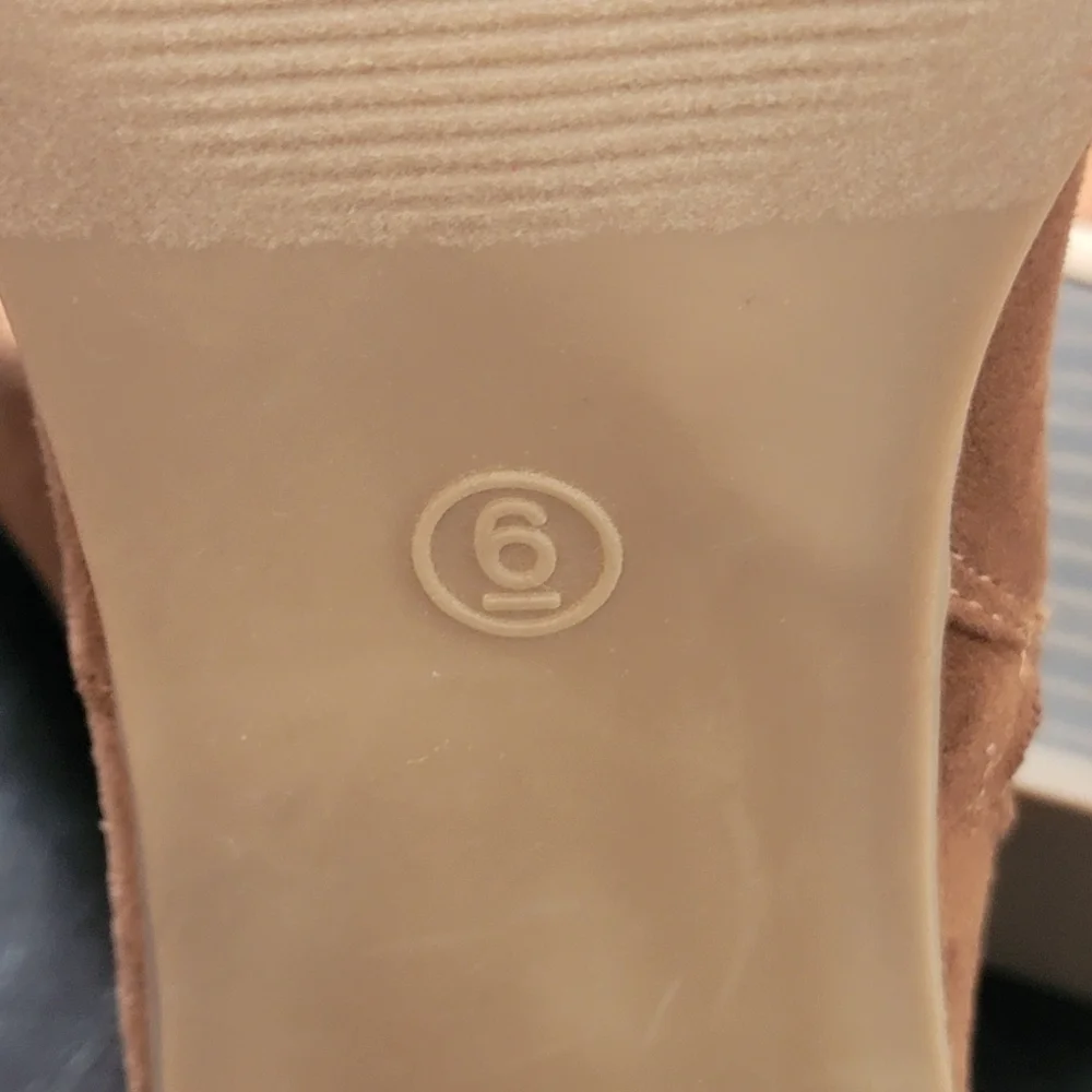 Universal Thread Brielle Riding Boots Red tint brown Size 6